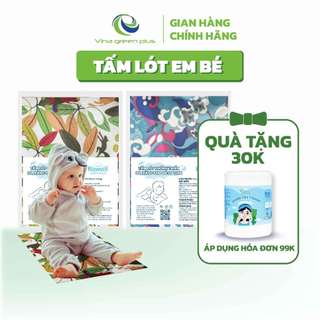 Combo 3 Miếng tấm lót vệ sinh size 40x50cm cho bé, miếng lót vệ sinh chống thấm tiện lợi