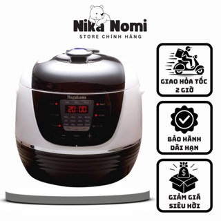 Nồi Áp Suất Điện Tử Nagakawa NAG0206 (6.0 Lít) - Hàng Chính Hãng - Bảo hành 12 tháng