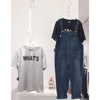 Yếm jean dài nữ cao cấp có túi – yếm bò ulzzang phong cách hàn quốc LB03New trend 2021