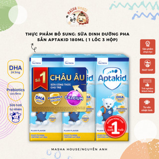 Sữa Nước Công Thức Dinh Dưỡng Aptakid 180ml