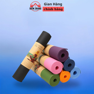 Thảm tập yoga Didooglt - thảm tập gym 6mm và 8mm 2 lớp cao cấp chống trơn trượt ( Hàng Đẹp )