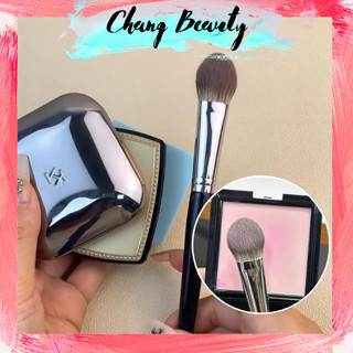 Cọ Má Hồng Cọ Trang Điểm Dáng Bầu Đầu Dẹt Thiết Kế Cán Dài Sợi Nhân Tạo Lông Mềm Mại Chất Lượng Cao