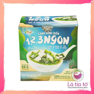 CANH RONG BIỂN ĂN LIỀN HỘP 10 GÓI - TÂM MINH FOODS