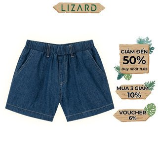 Quần short jean bé gái Lizard 5SP23S150