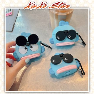 Vỏ ốp Airpod 2 3 Pro Cá Hề Đeo Kính kèm móc khóa cao cấp, Case Airpod Cá hề - XỊN XÒ Store