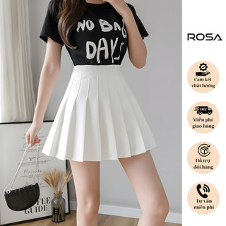 Chân váy xếp ly tennis chữ a dáng ngắn ROSA BOUTIQUE V800
