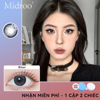 1 Cặp Kính áp tròng Midroo Lens Devil Fish 1 Năm 0 Độ 14,2mm Kính áp tròng