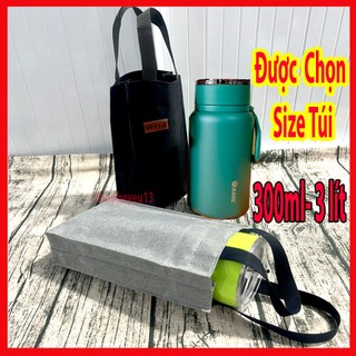 Túi đựng ly bình giữ nhiệt nhiều size cho ly từ 300ml,750ml,900ml,1200ml,3000ml