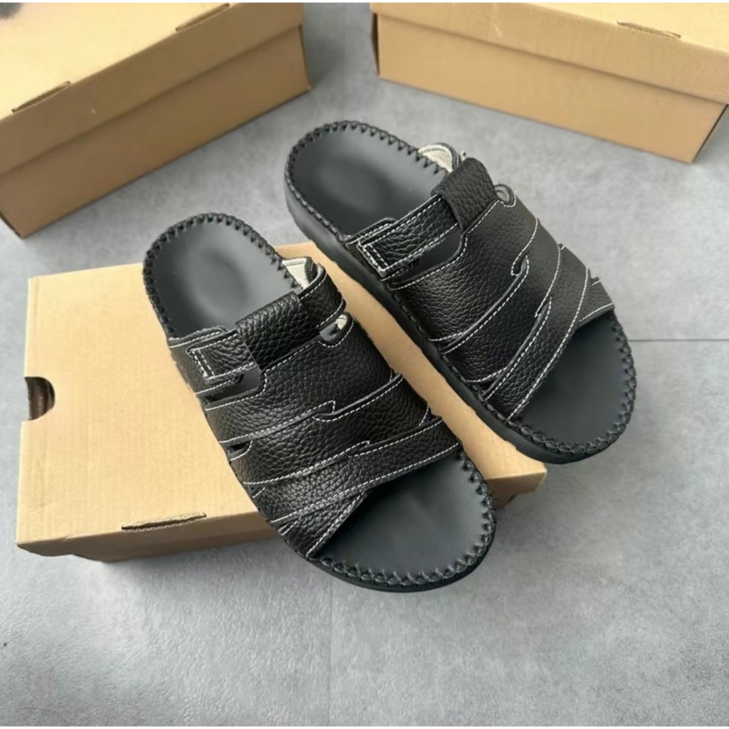 Dép "Dr 2007" Phiên Bản 2024 Nâng Chiều Cao. Đế Đúc Chắc Chắn. Khâu Chỉ Viền