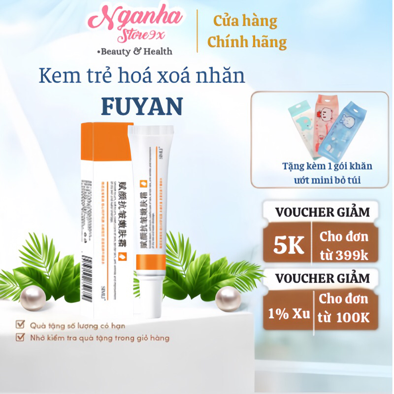 Kem Dưỡng Da Yiluying Fuyan Giúp Trẻ Hóa Làn Da Chống Nếp Nhăn Và Làm Sáng Da