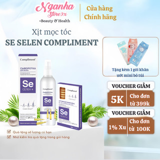 Tinh chất serum giúp mọc tóc giảm rụng tóc và nhanh dài tóc Compliment SE SELEN+