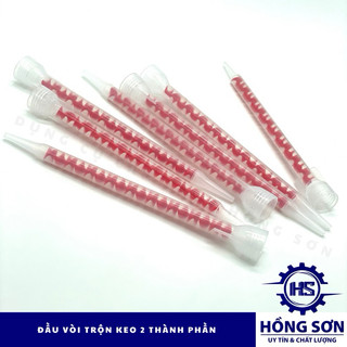Đầu Vòi keo chít mạch , Vòi trộn bơm keo 2 thành phần chà ron