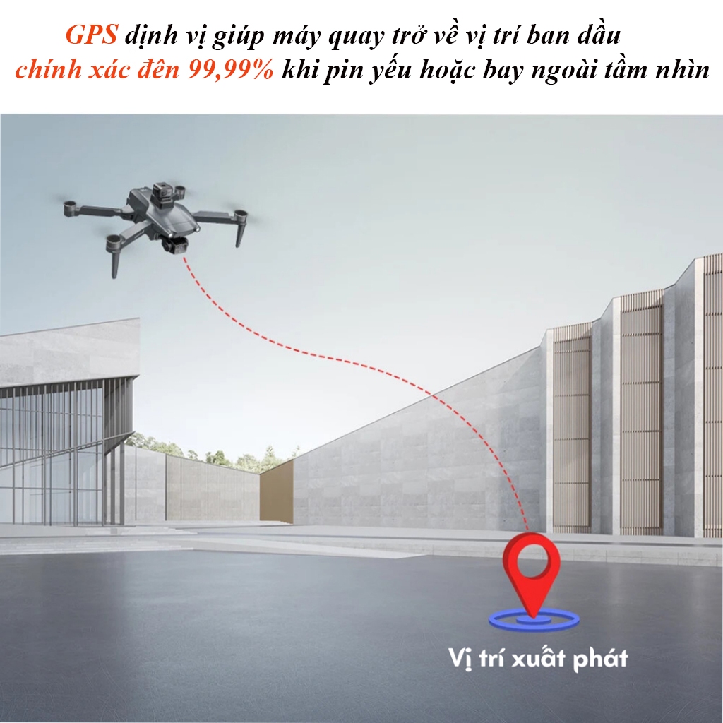 Máy quay phim flycam L600 pro max camera 8k, Thiết bị quay phim, Chụp ảnh trên không pin 4500mAh, Thời gian bay 40p | BigBuy360 - bigbuy360.vn