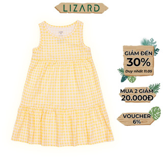 Đầm sát nách bé gái Lizard cotton - 4SP23D040-1