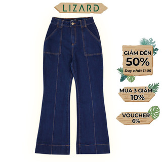 Quần jean nữ ống loe Lizard - 2SP23P024