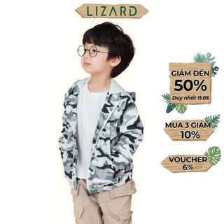 Áo khoác 3 lớp giữ ấm cho bé trai Lizard cản gió cực tốt phong cách hàn quốc - 5FW22J005