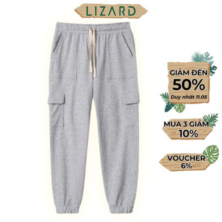 Quần nỉ jogger Unisex lizard phong cách thể thao - PSS23-001