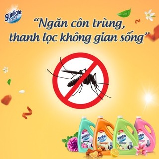 Nước rửa chén Sunlight Quế & Bồ Hòn Chai 3.6