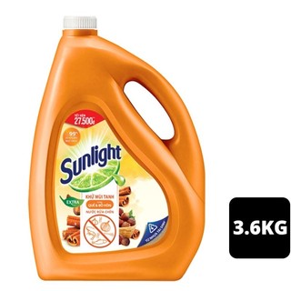 Nước rửa chén sunlight quế & bồ hòn chai 3.6