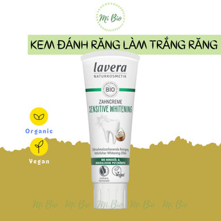 Kem đánh răng hữu cơ vị làm trắng răng vị dừa 75ml - Lavera