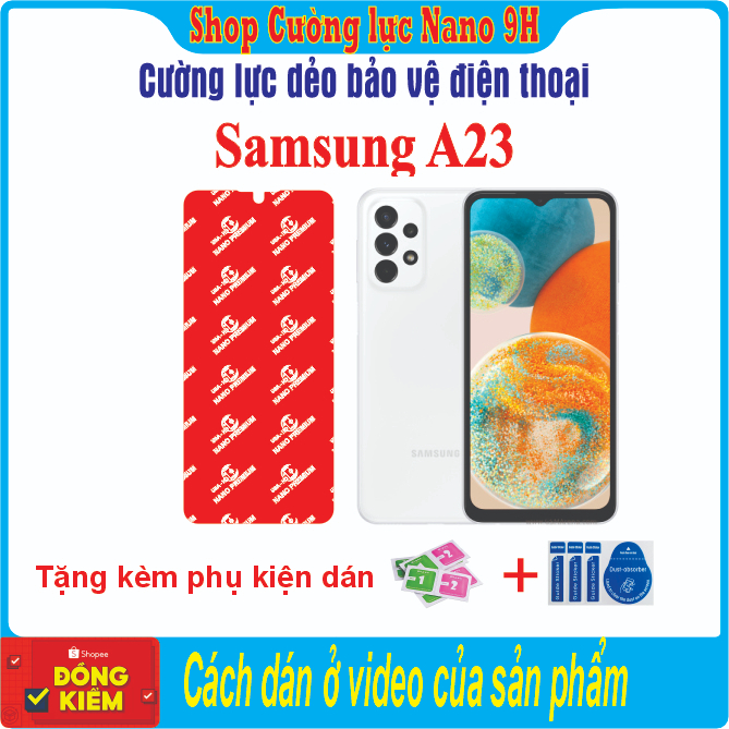 Cường lực dẻo bảo vệ màn hình điện thoại Samsung A23