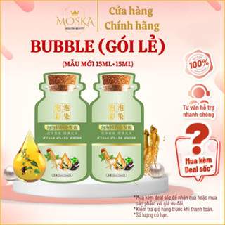 [MUA LẺ ] Dầu gội nhuộm tóc thảo dược Bubble Hàn Quốc  - TÓC BẠC HOÁ ĐEN CHỈ SAU LẦN GỘI ĐẦU TIÊN