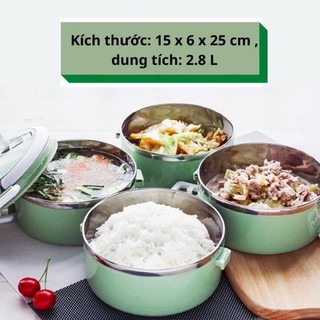 hộp cơm 4 tầng giữ nhiệt