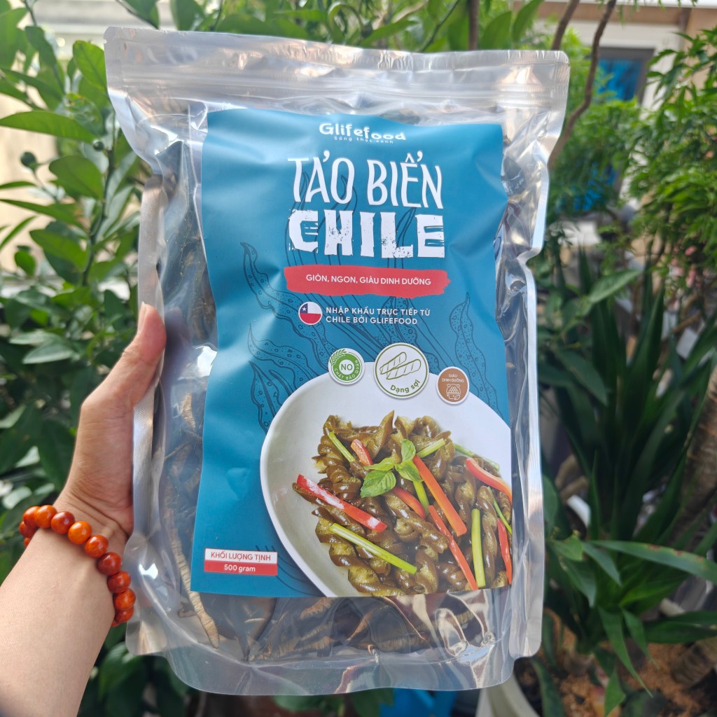 Tảo XOẮN CHILE Gói 100-500g - Chay Mặn Đều Dùng Được- Tảo Biển Chuẩn Xuất Khẩu Rong Biển