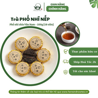 Trà phổ nhĩ hỗ trợ giảm cân Vân Nam hương nếp nguyên liệu 2001 100g trà đen phổ nhĩ chín cao cấp Puer blacktea