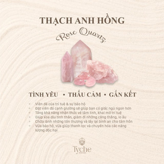 Vòng thạch anh hồng mix charm bạc