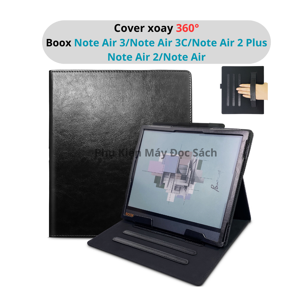 Bao Da Cover Boox Note Air 3/Note Air 3C/Note Air 4 C/Note Air 2 Plus/Note Air 2/Note Air, Case Kiêm