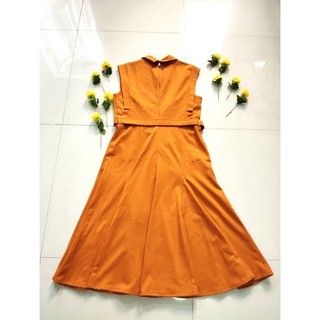 Đầm công sở nữ chít eo phối đai eo - M.A.Y's Closet