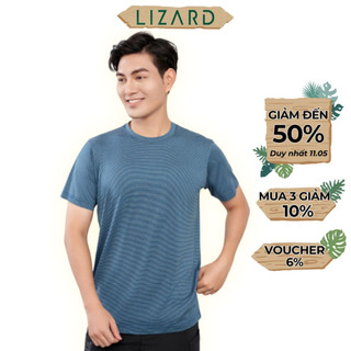 Áo thun nam cao cấp Lizard nhiều màu co dãn thấm hút mồ hôi - 1SP23T127