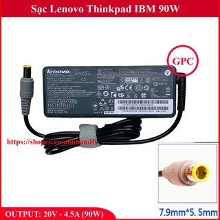 SẠC LENOVO CHÂN KIM 20V- 4.5A - 90W