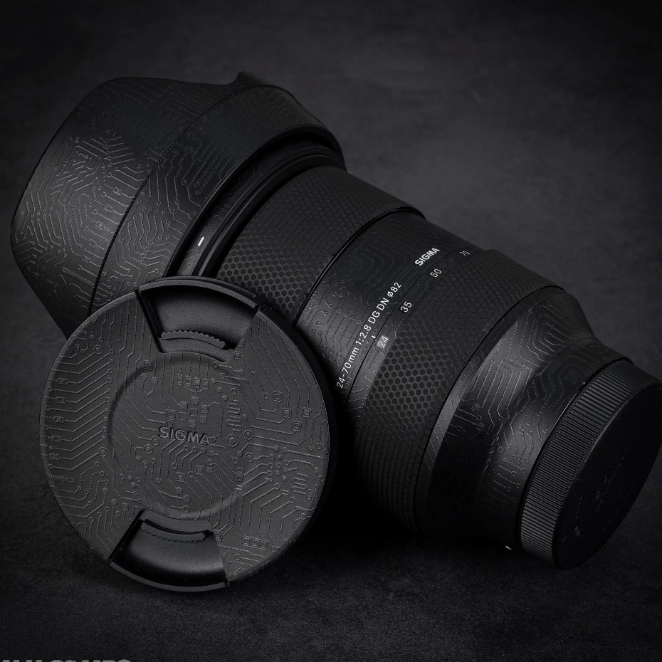 Miếng dán, skin 3M 2080 cho Sigma 24-70DGDN, sigma 85, sigma 35, sigma 28-70,... - For Sony