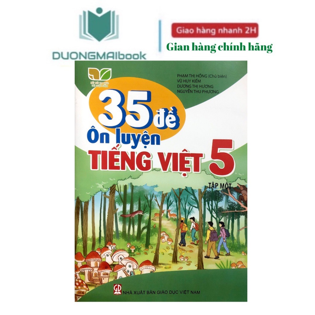 Sách - 35 đề ôn luyện Tiếng Việt 5 Kết nối tri thức - bán kèm 2 viên tẩy