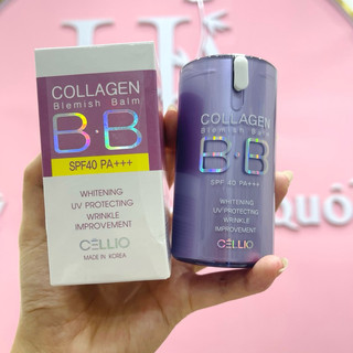 Kem nền cellio bb collagen blemish balm spf40 pa+++