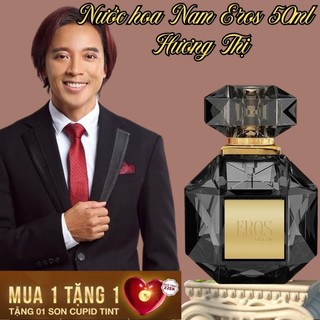 Nước Hoa Nam Eros Hương Thị Lưu Hương 12h hương gỗ lịch lãm sang trọng 50ml
