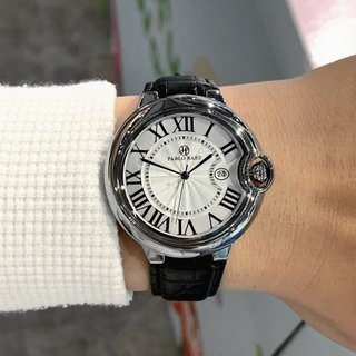 Đồng hồ nam chính hãng PABLO RAEZ 2876 dây da bò chống nước sâu thiết kế phong cách cổ điển độc lạ CARIENT