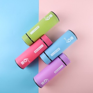 Bình Nước Giữ Nhiệt 6Oup Lõi Thuỷ Tinh Bọc Nhựa 400ml Các Loại, Giữ Nhiệt Đến 3h
