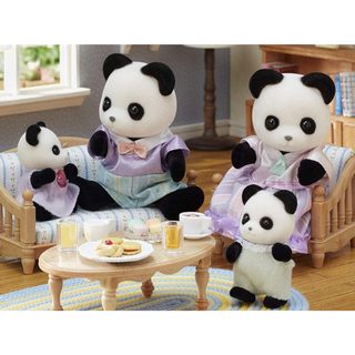 Sylvanian Families Dolls 【Panda Family】 FS-39【Direct from Japan】