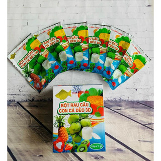 Thạch rau câu con cá dẻo Hiệp Long 12gam
