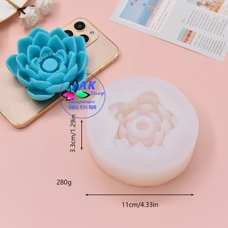 KHUÔN SILICON HOA SEN ĐẠI / 2506.502