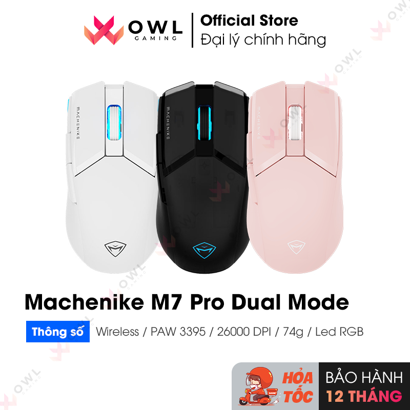 Chuột gaming Machenike M7 Pro Dual Mode (Hàng chính hãng)