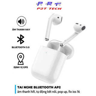 Tai Nghe Bluetooth AP2 Không Dây Full Chức Năng Có Bảo Hành 2024,tai nghe không dây âm thanh tốt pin trâu bền tốt P2T