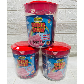 Ca xúc xích heo cao bồi Bin&Bon 50 cây x19g