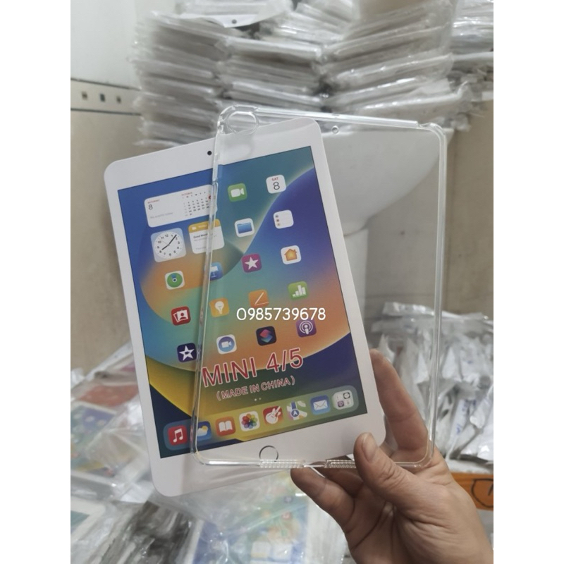 Ốp Lưng Dẻo Silicon Ipad Mini 4/5 Trong Suốt Siêu Mỏng