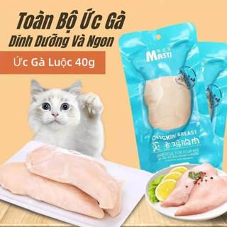 Ức Gà Luộc Matis Ăn Liền Cho Chó Mèo