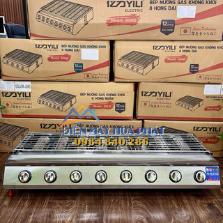 Bếp nướng BBQ bằng gas 8 họng
