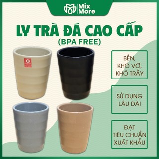 Ly trà đá, cốc đựng nước nhựa Melamine Thái cứng cáp, bền, nhiều kích thước, nhiều màu có giá sỉ Mixmore